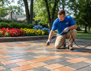 Lewis Center Patio Paver Sealing For Better Curb Appeal