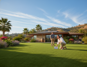 Professional Synthetic Turf Mounting In Santa Barbara