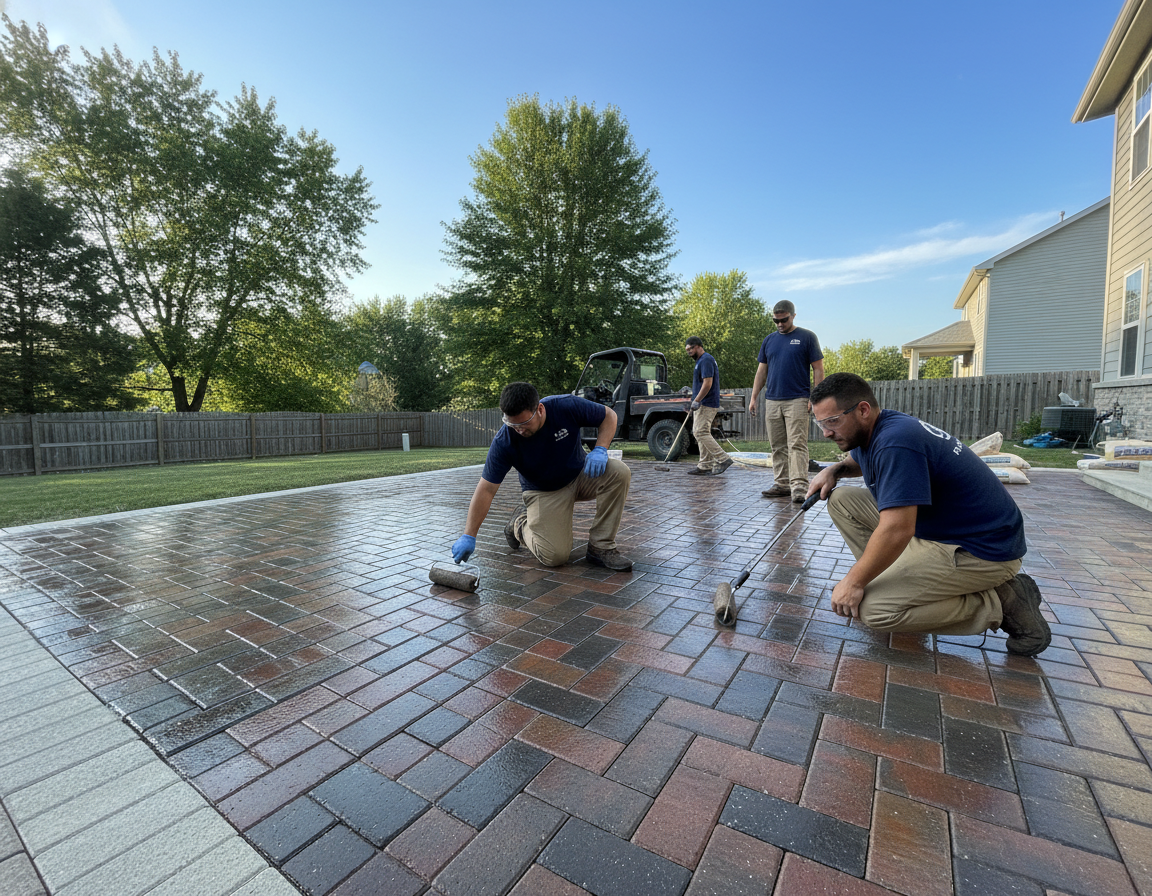 Protect Driveway Pavers In Upper Arlington